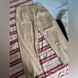Mango beige pants